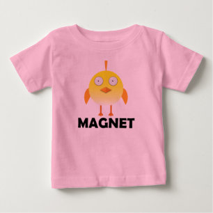Pour Bébé Aimant à Filles - T-Shirt en Jersey Baby Fine