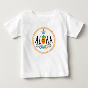 Pour Bébé Aloha Pineapple Design - T-shirt Baby Fine Jersey