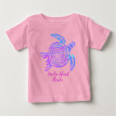 Pour Bébé Amelia Island Florida Sea Turtle T-Shirt (Devant)
