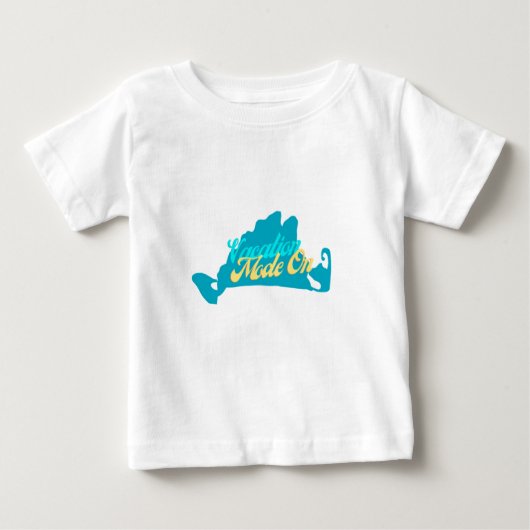 Pour Bébé Baby T-Shirt Martha's Vineyard (Devant)