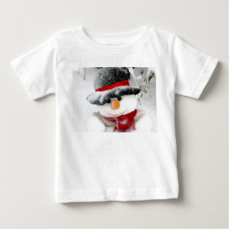 Pour Bébé Badine le T-shirt de bonhomme de neige