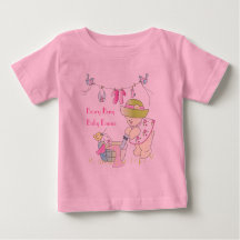 Beary Busy Personnalisé Baby T-shirt