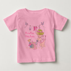 Pour Bébé Beary Busy Personnalisé Baby T-shirt