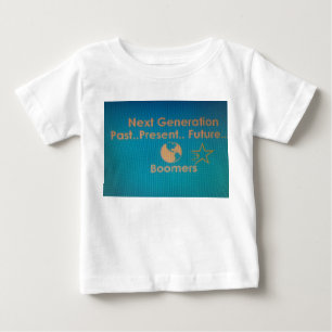 Pour Bébé Blanc de T-shirt de Ruffler d'enfant en bas âge