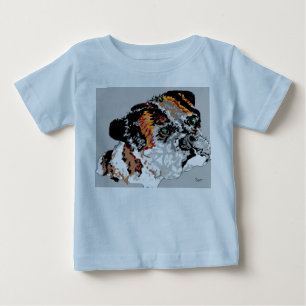 Pour Bébé Bouledogue de T-shirt de bébés