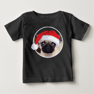 Pour Bébé Carlin de Noël - T-shirt Baby Fine Jersey