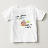 Ce qui se produit au T-shirt du papa
