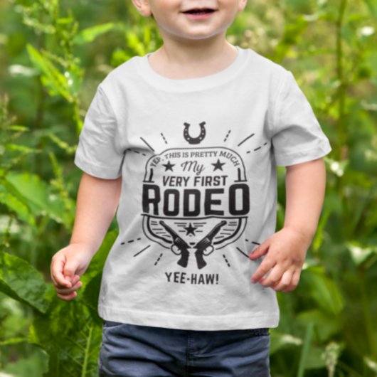 Pour Bébé C'EST en fait mon premier T-shirt RODEO
