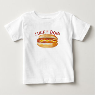 Pour Bébé Chance Chien Chaud Birthday Baby T-Shirt - Cute Co