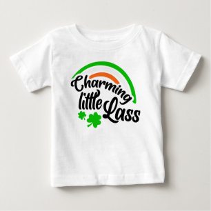 Pour Bébé Charming Petit Lass Baby Girl T-shirt