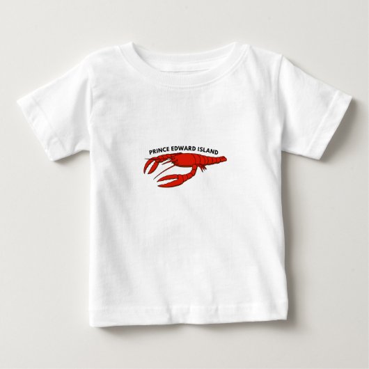 Pour Bébé Chemise T-Shirt Lobster PEI (Devant)