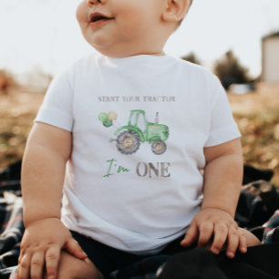 Pour Bébé Chemise verte Anniversaire T-shirt