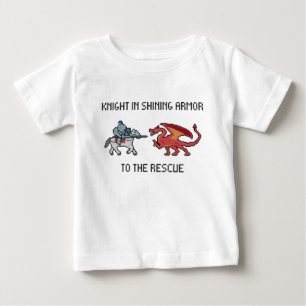 Pour Bébé Chevalier au T-shirt de nourrisson de délivrance