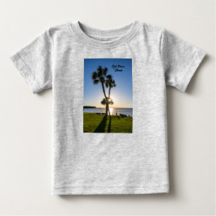 Pour Bébé Ciseaux de palmier Silhouette Toddler T-shirt