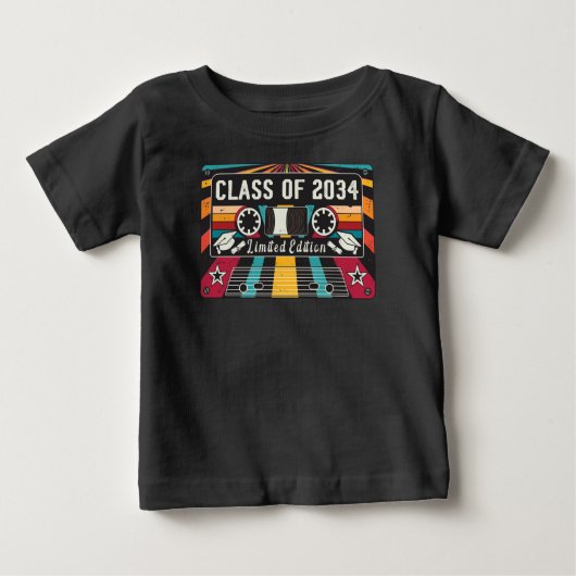 Pour Bébé Classe rétro de T-shirt 2034 (Devant)