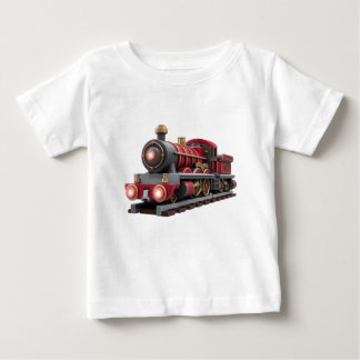 Pour Bébé Classic Red Steam Train – Adventure Kids T-Shirt