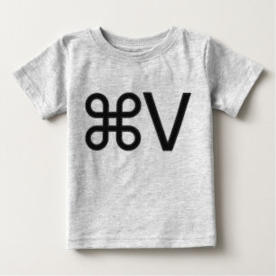 Pour Bébé Coller Apple V Mac Twin T-shirt