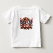 Pour Bébé Conception de T-Shirt à typographie « LE ROI » (Dos)