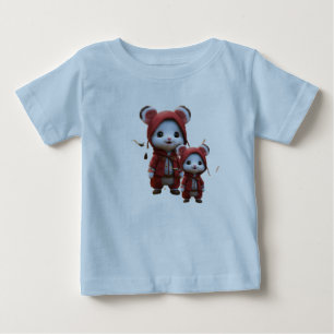 Pour Bébé "Confort minuscule : Baby Fine Jersey T-Shirt Coll