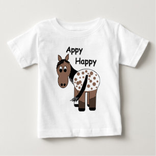 Pour Bébé Cute Appy Happy Blanket Appaloosa T-Shirt