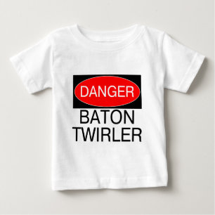 Pour Bébé Danger - Twirleuse de Bâton Drôle T-Shirt Tasse