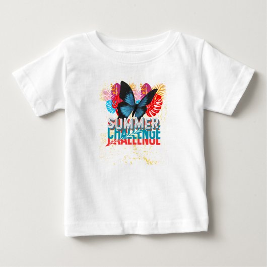 Pour Bébé Défi d'été t-shirt (Devant)