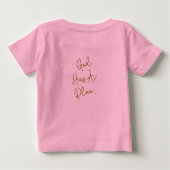 Pour Bébé Dieu a un plan T-shirt (Dos)