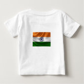 POUR BÉBÉ DRAPEAU INDIEN T-SHIRT (Dos)