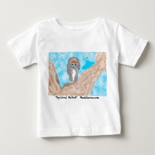Pour Bébé Écureuil McNut, T-shirt infantile (Devant)