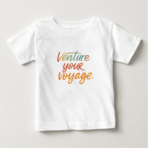 Pour Bébé Embarquez sur votre T-shirt Voyage