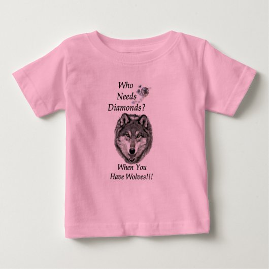 Pour Bébé Enfant en bas âge - T-shirt rose (Devant)