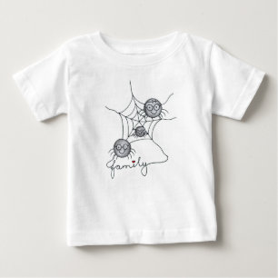 Pour Bébé Famille d'araignées mignonne – T-Shirt graphique p