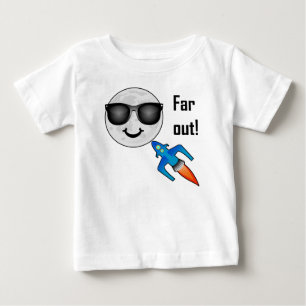 Pour Bébé Far Out Design - Baby Fine Jersey T-shirt