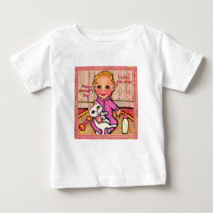 Pour Bébé Fête des mères Baby Girl T-shirt