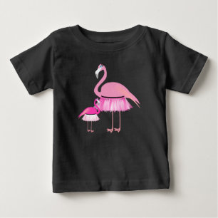 Pour Bébé Flamant rose rose - Baby Fine Jersey T-shirt 