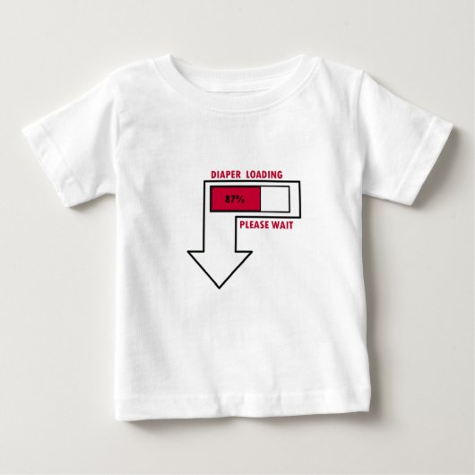 POUR BÉBÉ FUNNY BABY T-SHIRT (Devant)