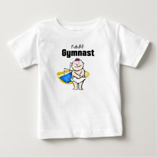 Pour Bébé Futur Gymnastique Star (Bars Indifférents) T-shirt