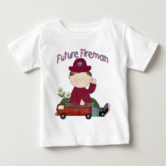 Pour Bébé Futur T-shirt de pompier