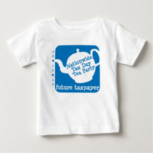 Pour Bébé Futur T-shirt d'enfant en bas âge de contribuable