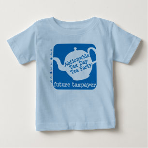 Pour Bébé Futur T-shirt d'enfant en bas âge de contribuable