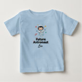 Pour Bébé Future Astronaut Personalized Toddler T-Shirt (Devant)