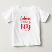 Pour Bébé Future Love Baby T-shirt moderne (Devant)