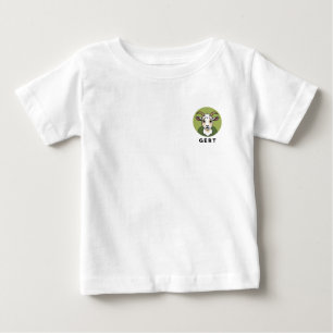 Pour Bébé Gert le T-shirt caricature chèvre