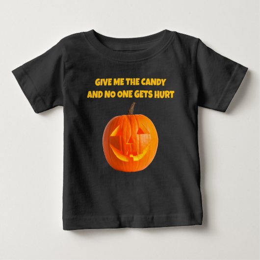 Pour Bébé Give Me The Candy Baby T-Shirt (Devant)