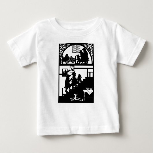 Pour Bébé Goldilocks et T-shirt 3 ours Baby (Devant)