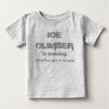 grimpeur de glace en formation T-shirt