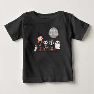 Pour Bébé Halloween simple mais élégant T-shirt