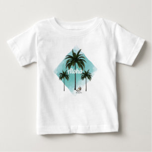 Pour Bébé HAMbyWG Hawaiin T-shirt enfant à thème