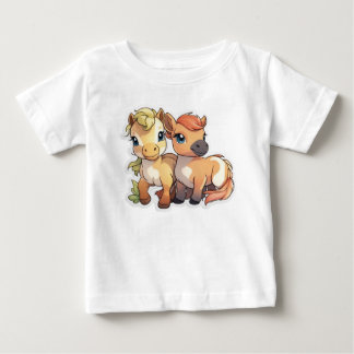 Pour Bébé Happiness is a little pony T-Shirt