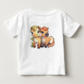 Pour Bébé Happiness is a little pony T-Shirt (Dos)